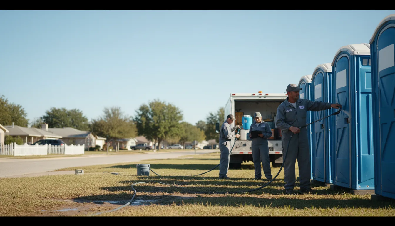 Long-Term Portable Toilet Rental in Poteau, OK near me